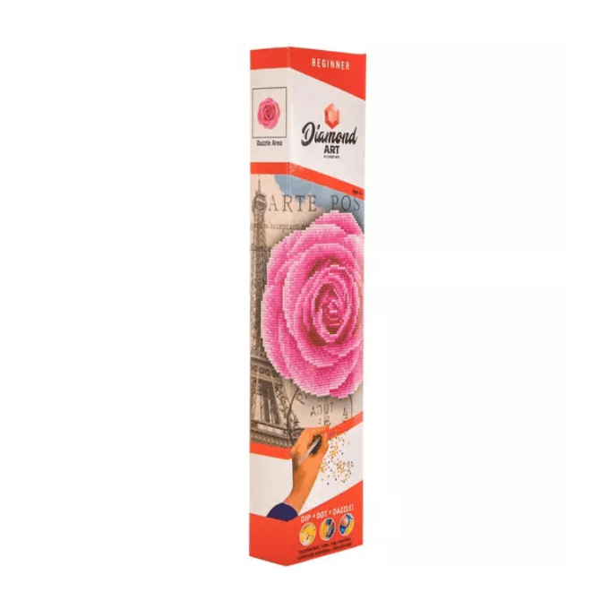 rose diamond art beginner kit