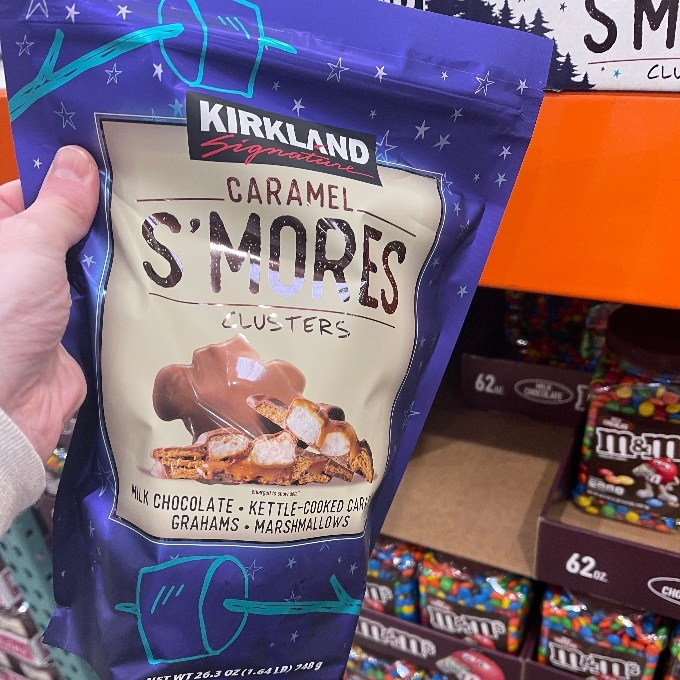 caramel smores clusters