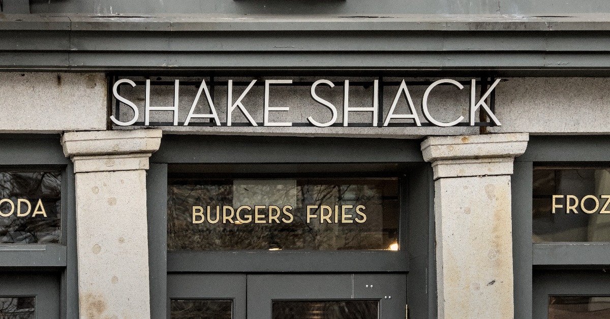 shake shack sign on front