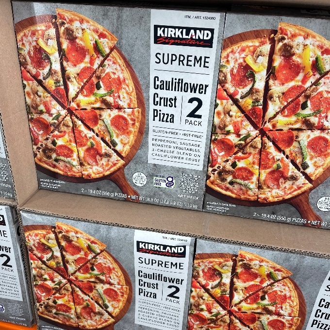 Kirkland Supreme Cauliflower Crust Pizza