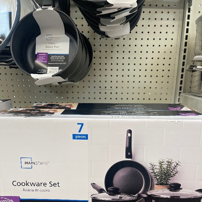 Mainstays 7-Piece Cookware Set