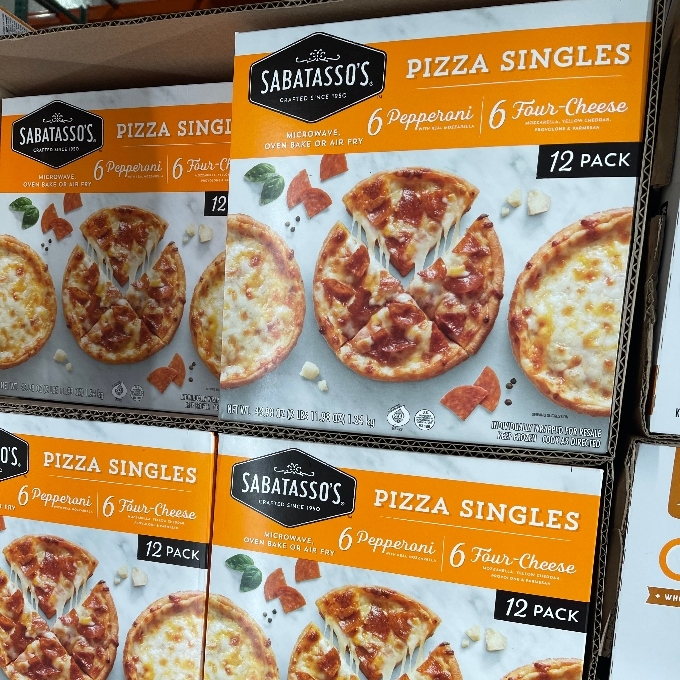 Sabatasso’s Pepperoni and Four-Cheese Singles