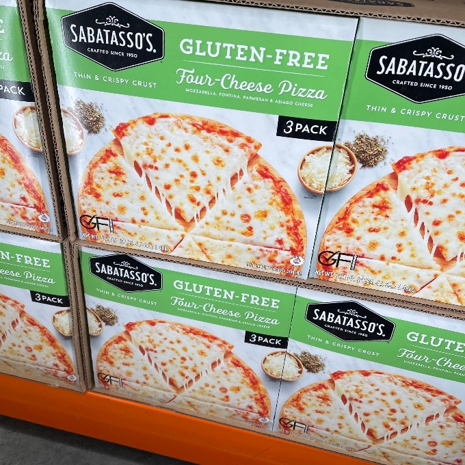 Sebatasso’s Gluten-Free Four-Cheese Pizza