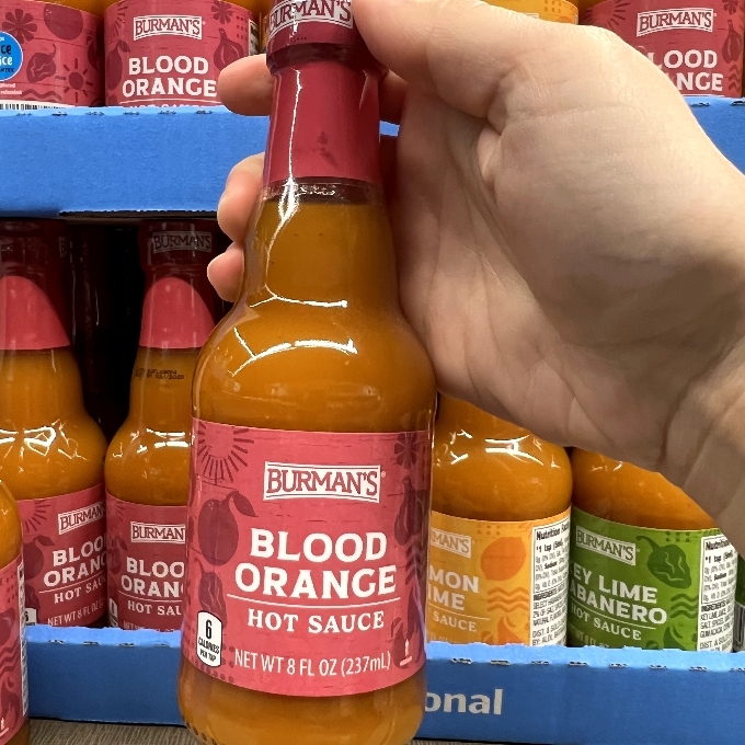Burman’s Blood Orange Hot Sauce