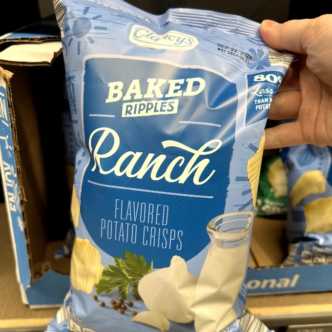 Clancy’s Baked Ranch Ripple Chips