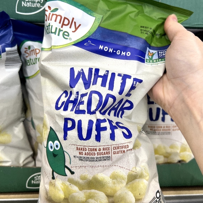 Simply Nature White Cheddar Puffs