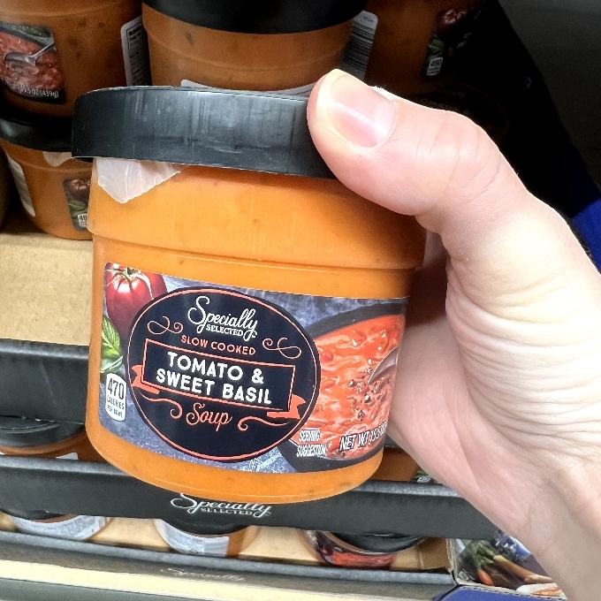 Specially Selected Tomato Sweet Basil Soup
