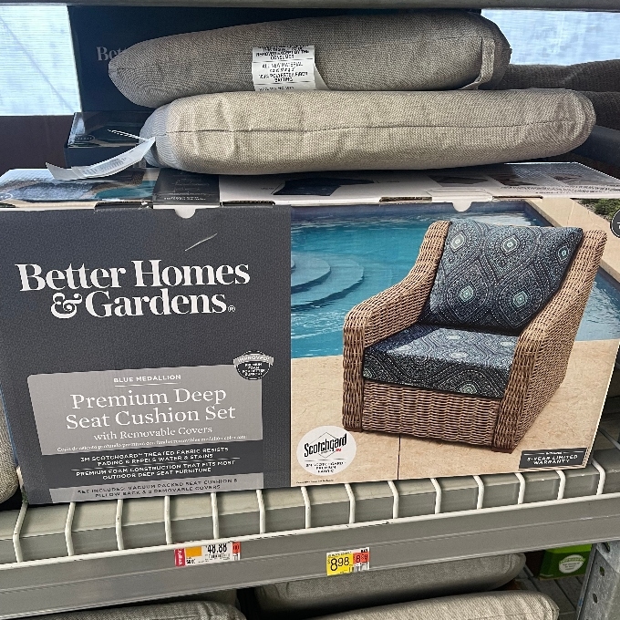 deep seat cushion set