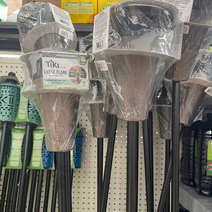 tiki large flame island king torch