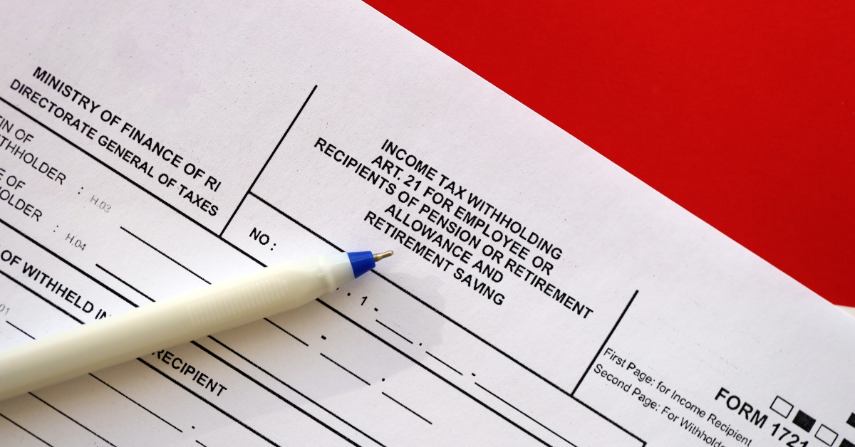 a1 income tax withholding