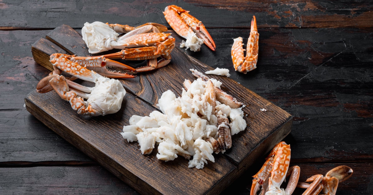 blue swimmer crab meat