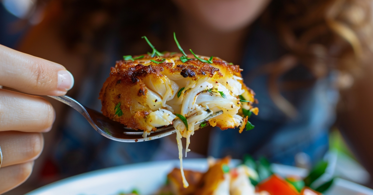 succulent crab cakes