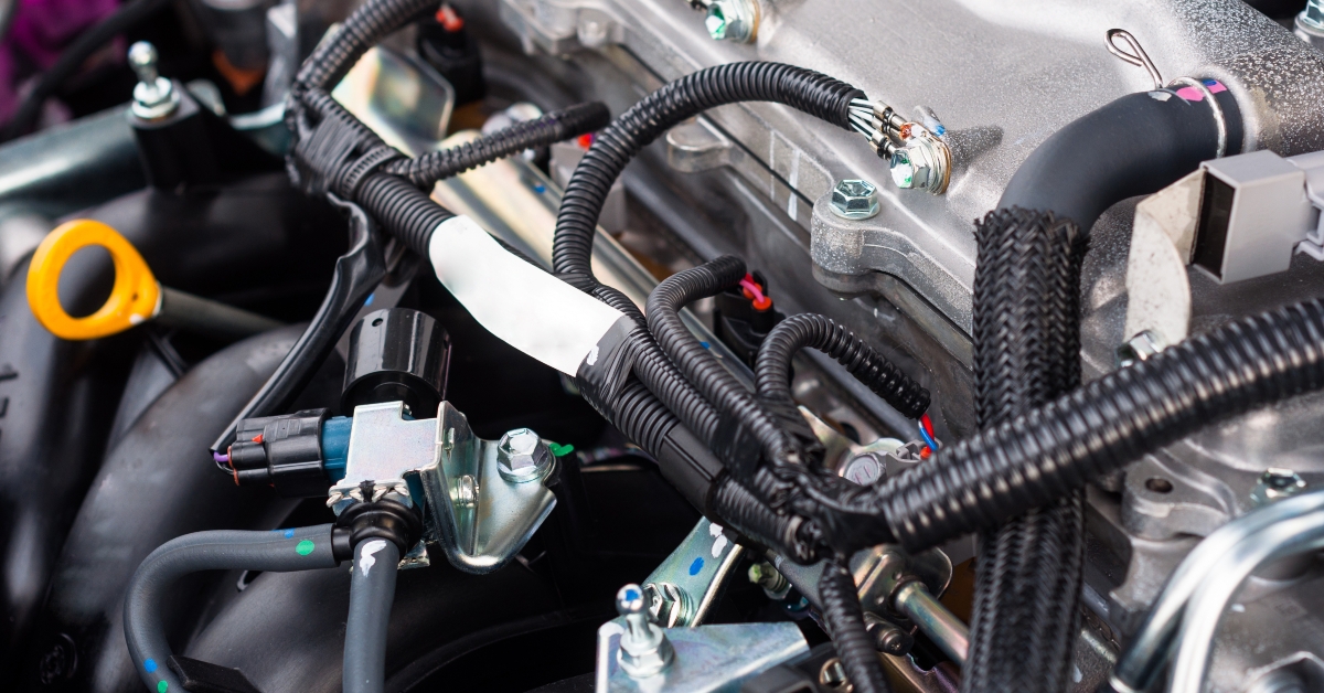 clean motor block