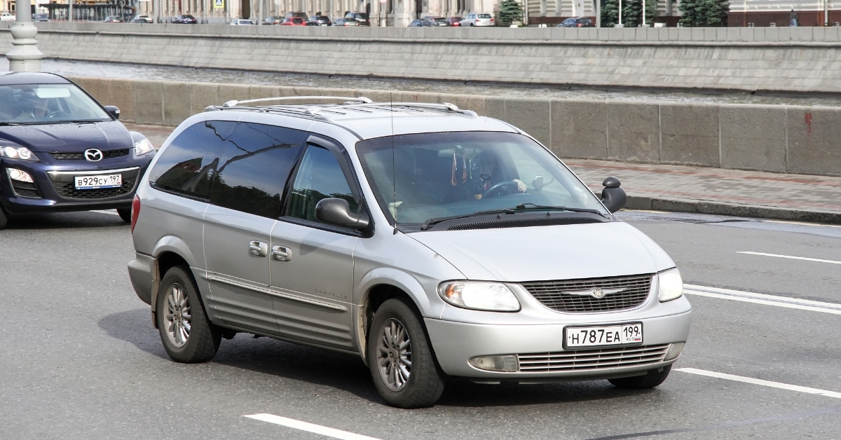 Chrysler Town & Country on street
