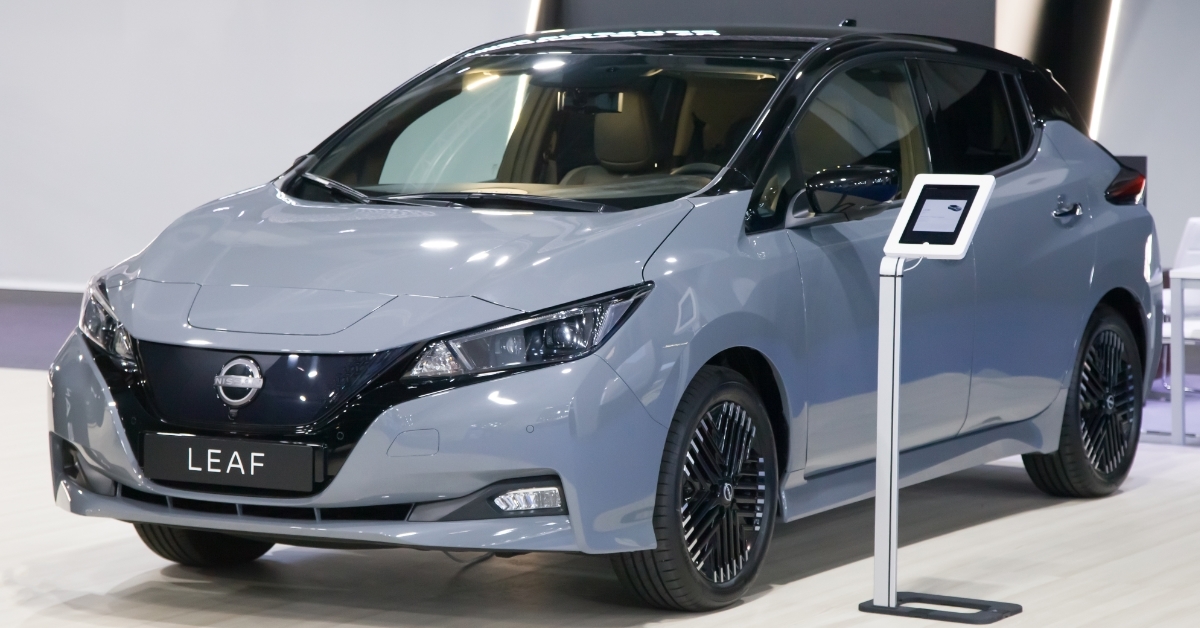 Nissan Leaf at Automobile Barcelona 2023