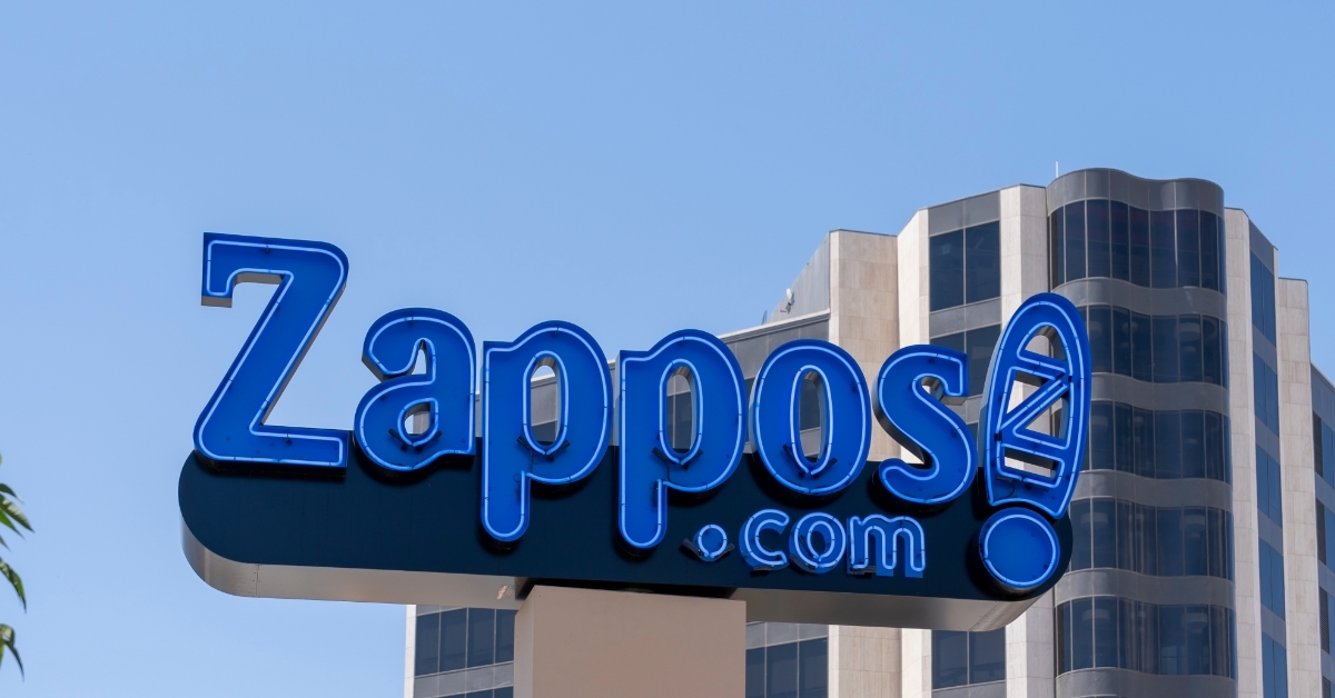 Zappos sign Las Vegas Nevada
