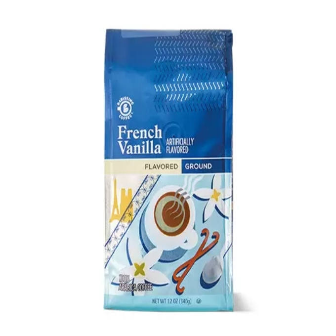 french vanilla flavored ground coffee