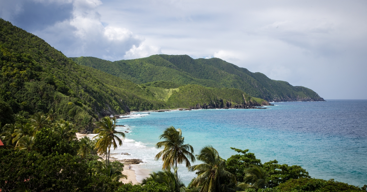 st croix coastline