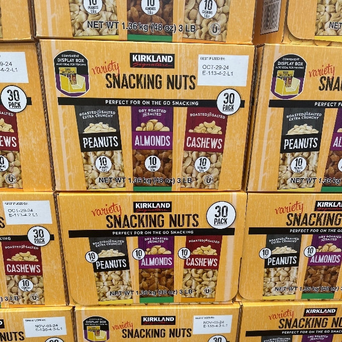 variety snacking nuts