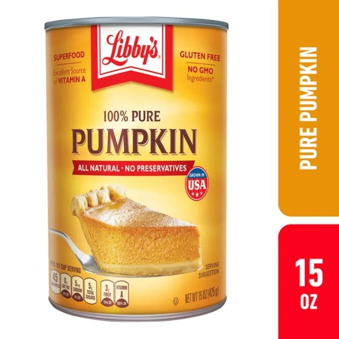 libbys pumpkin puree