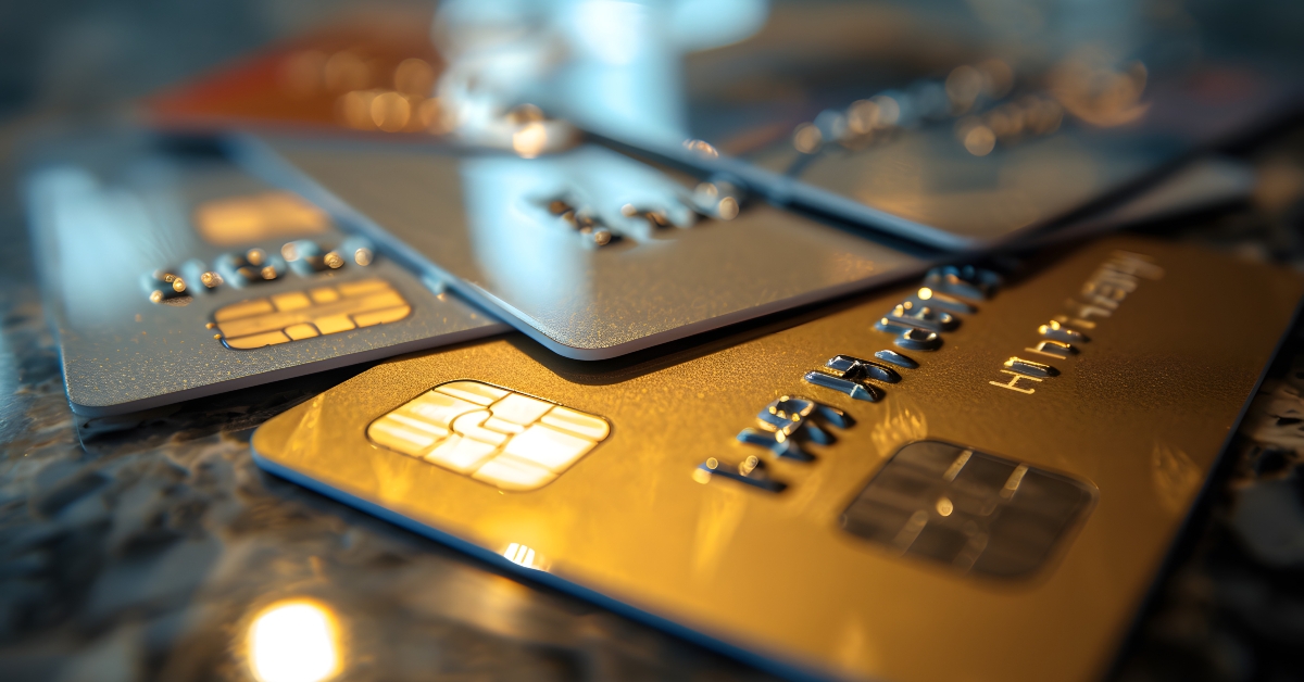 pile of credit cards