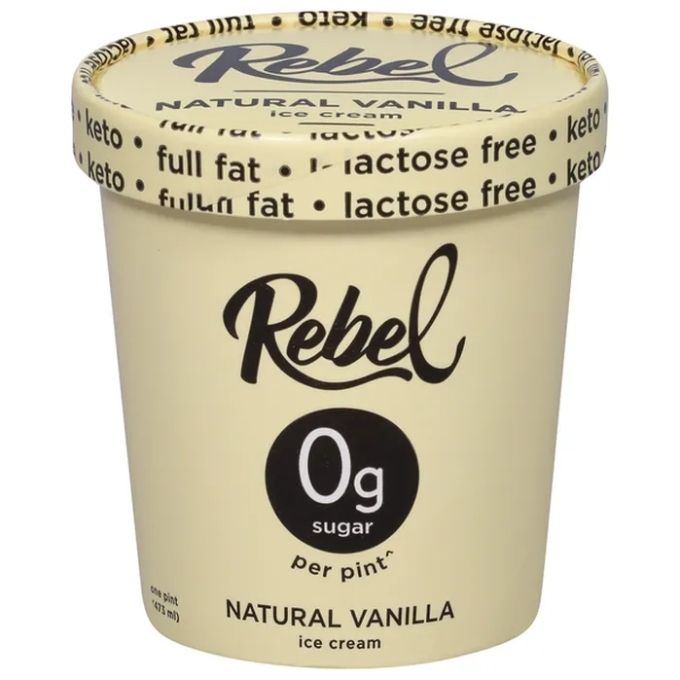 rebel ice cream pint