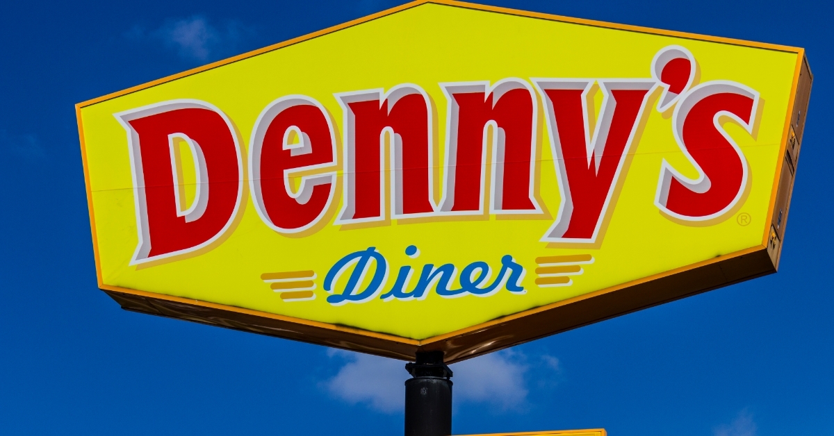 Denny's diner billboard