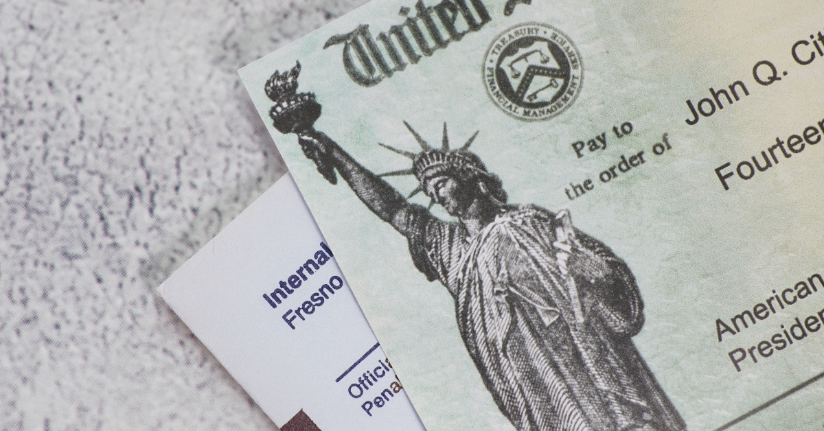 us treasury check