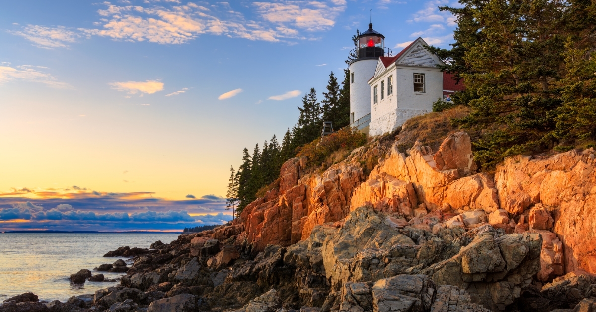 Bass Head Light Acadia National Park Maine
