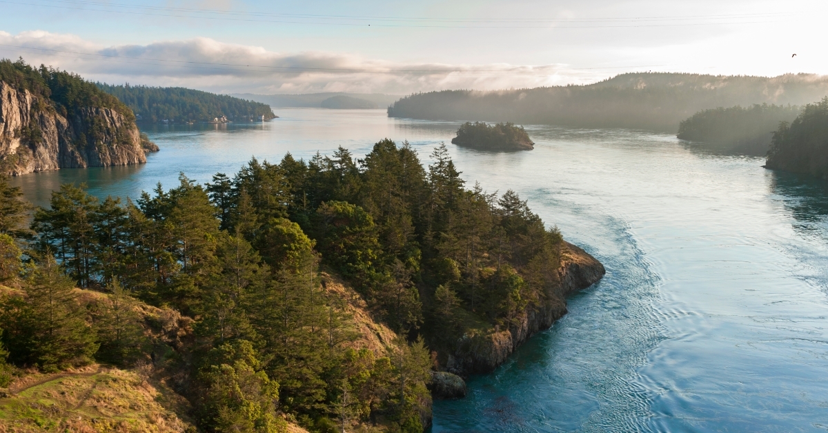 Deception Pass Park Washington during day
