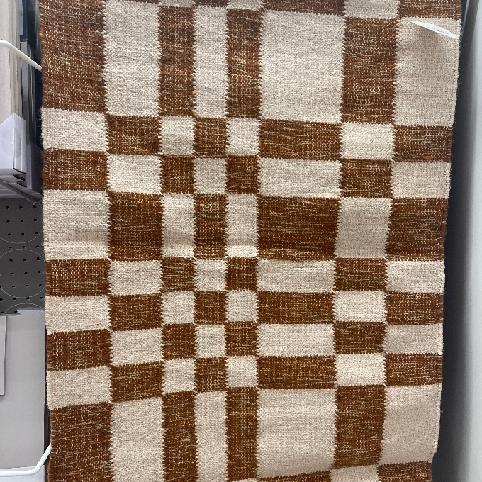 threshold hand woven jute wall art
