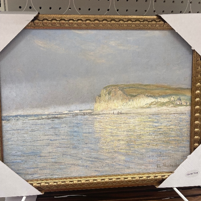 threshold silent still framed painting