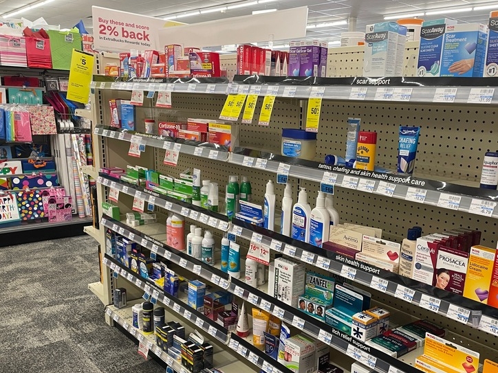 cvs aisle