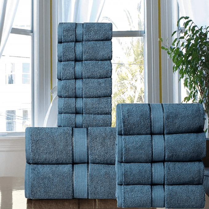 folded towels