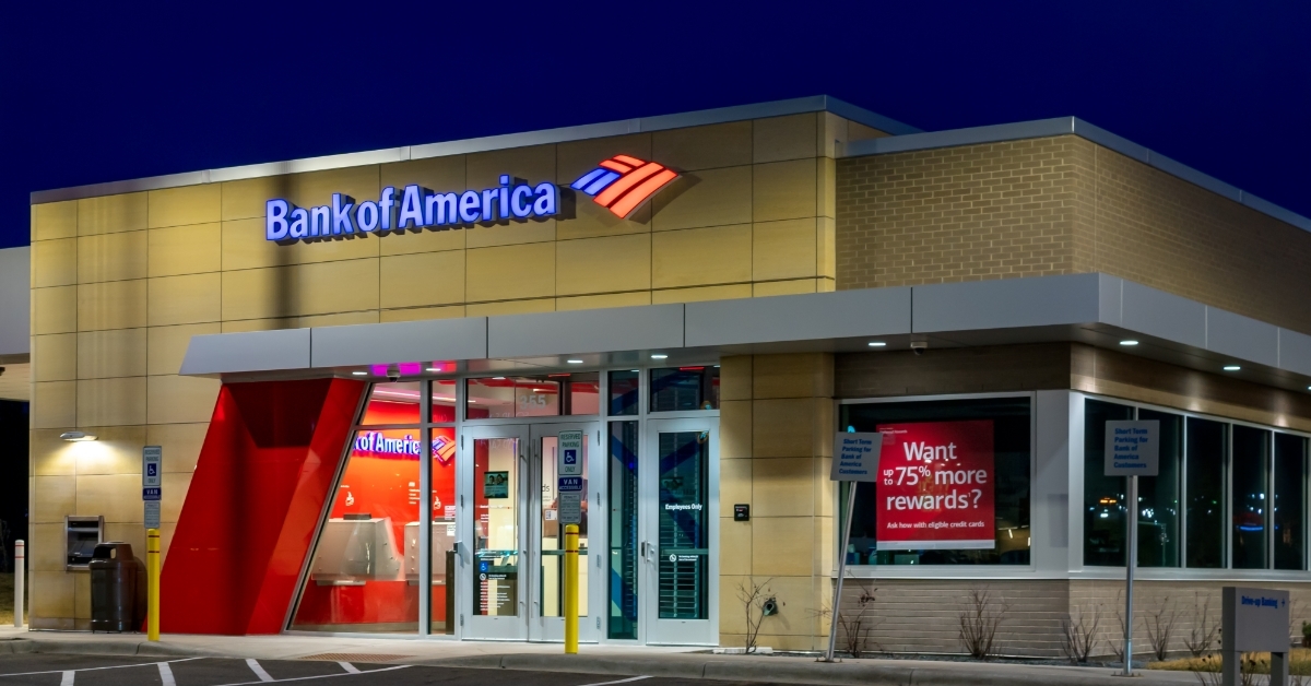 bank of america from outside