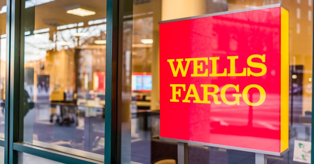 Wells Fargo bank from outside