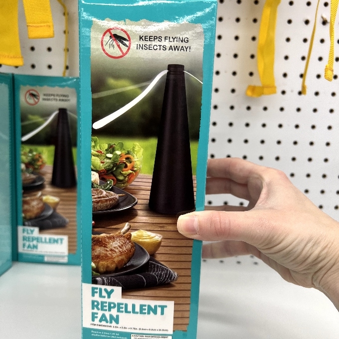 fly repellent fan