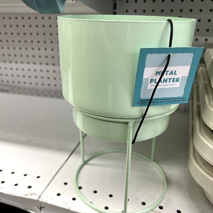 metal planter