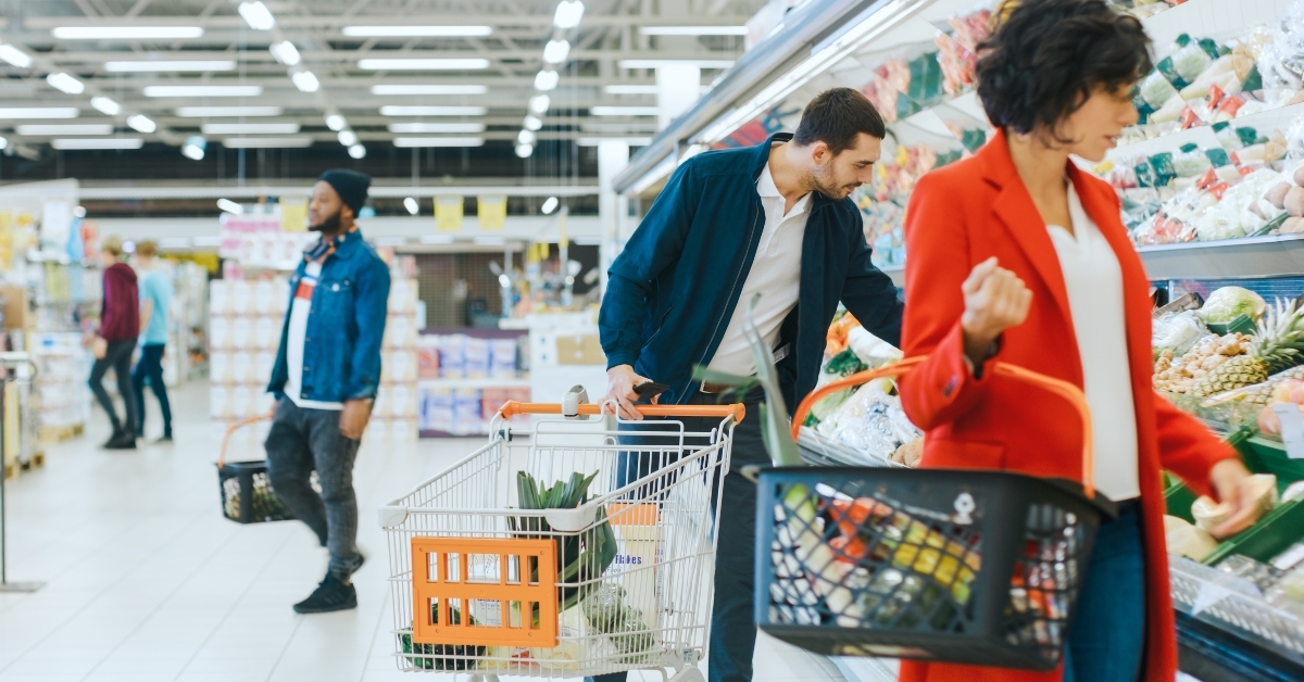 fresh produce section supermarket