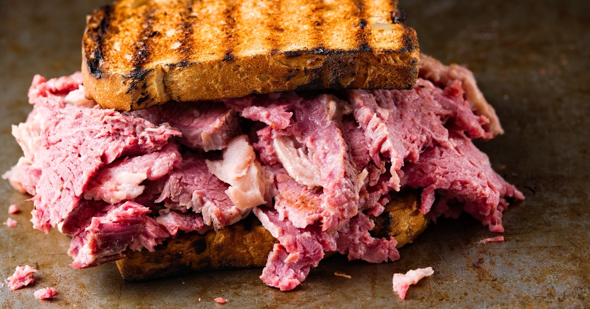 american corned beef sandwich