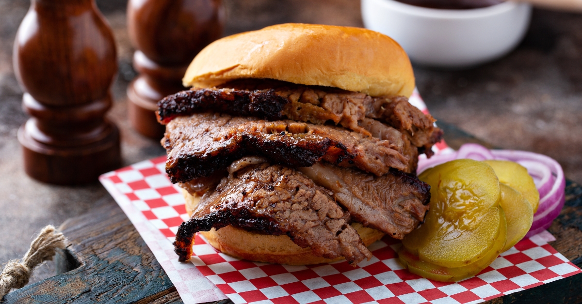 beef brisket sandwich 