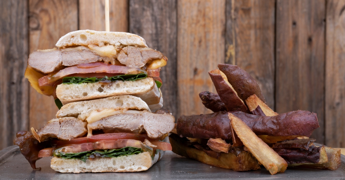gourmet sandwich