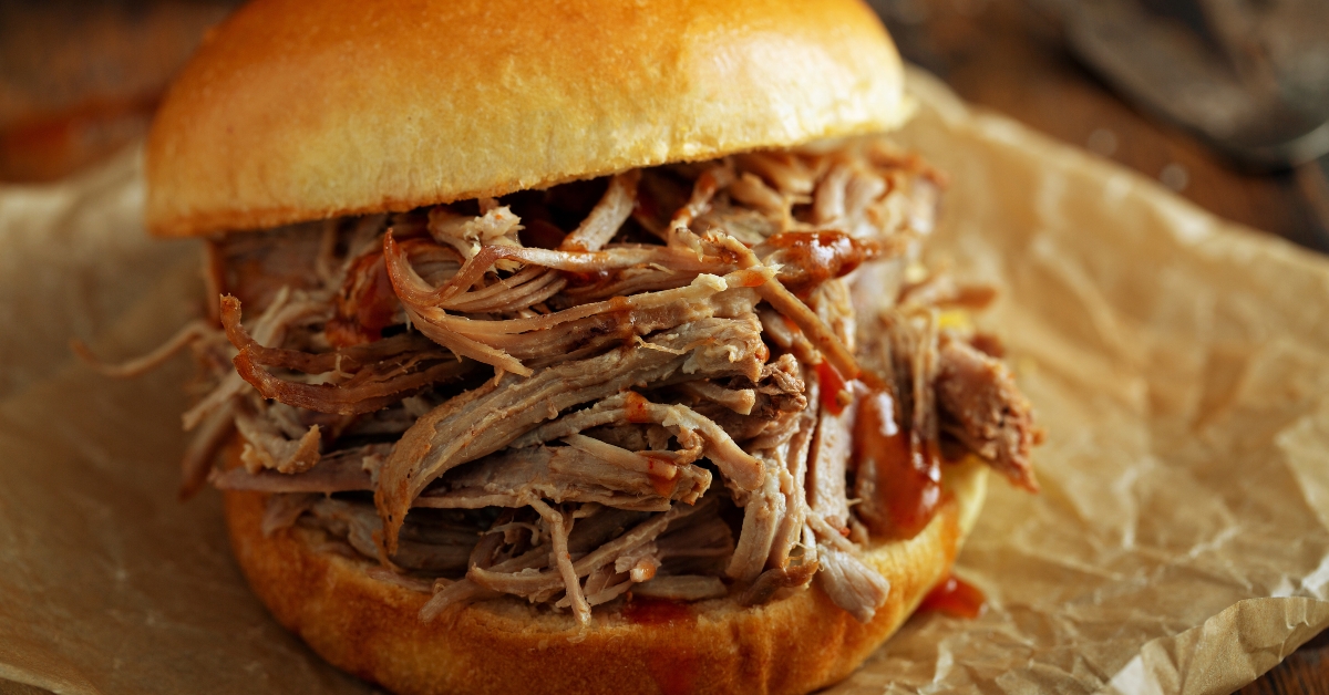 pulled pork sandwich