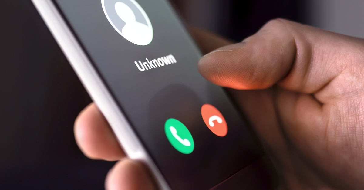 phone call from unknown number