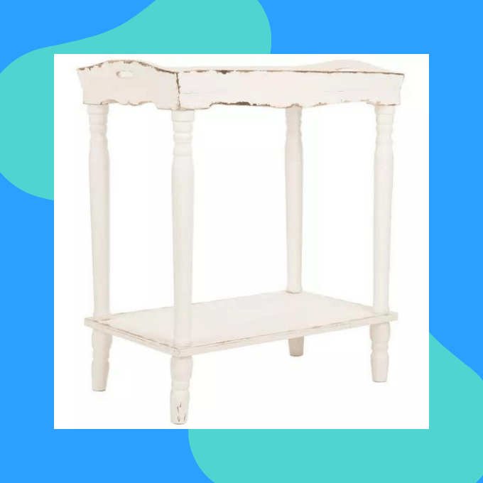 white table