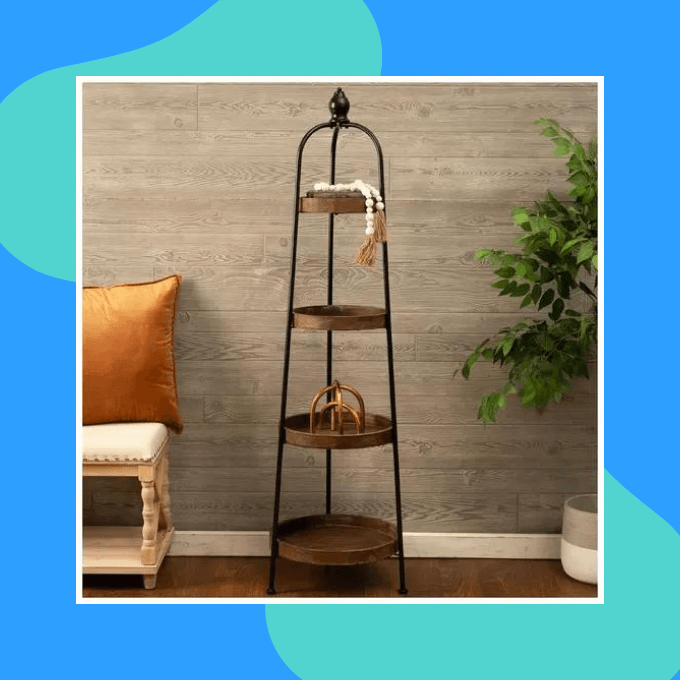 four tier shelf