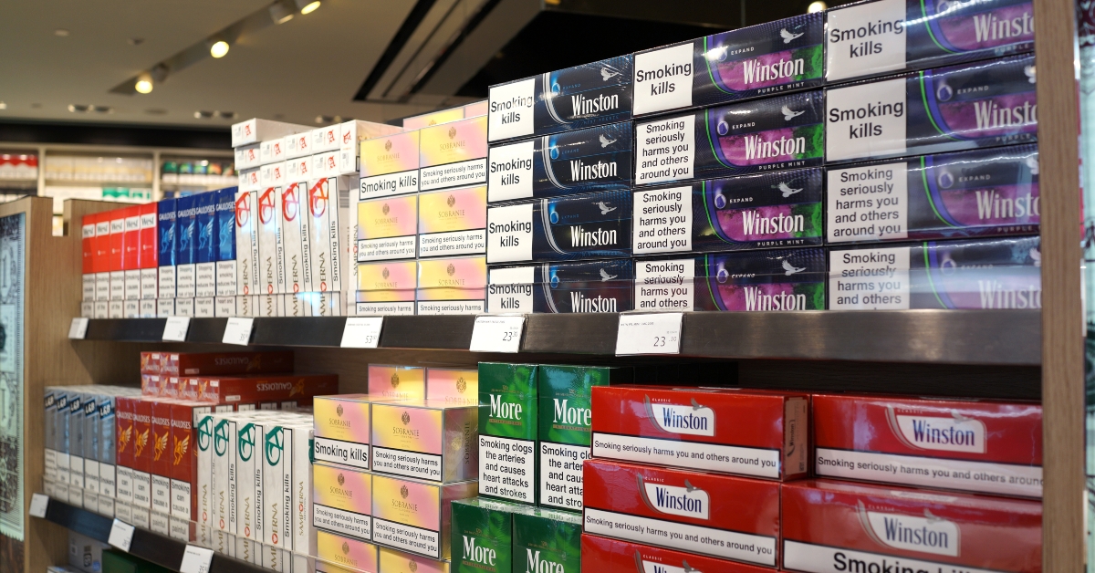various brands of tobacco