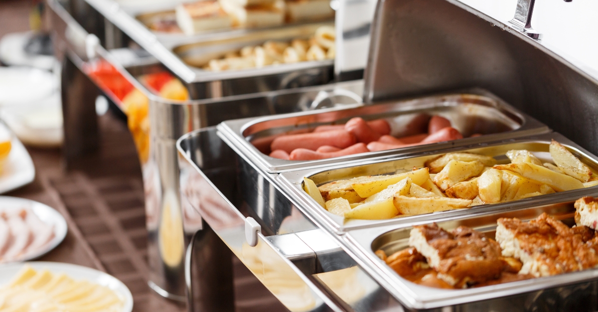 breakfast at the hotel