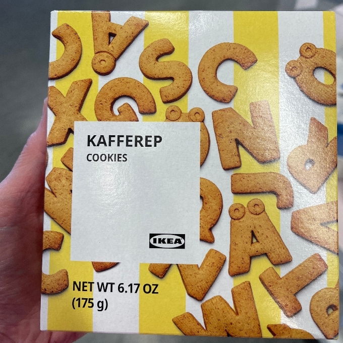 KAFFEREP Letter-Shaped Biscuits