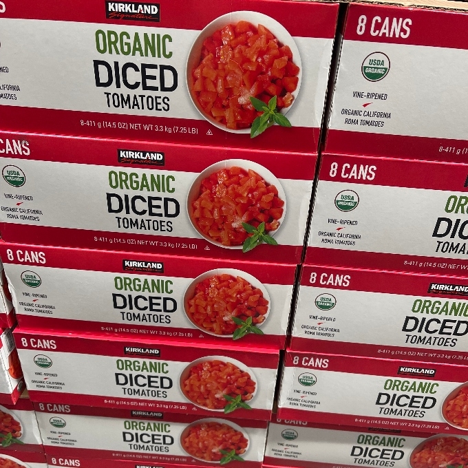 organic diced tomatoes